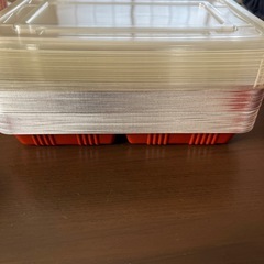 使い捨て弁当箱　40個　差し上げますの画像