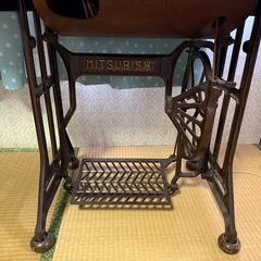 【GO-1296】MITSUBISHI 職業用ミシン 足踏みミシン HA-1型の画像