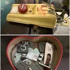 【GO-1296】MITSUBISHI 職業用ミシン 足踏みミシン HA-1型の画像