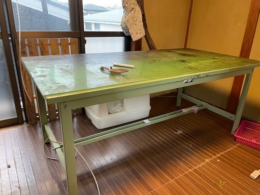 作業台購入から、３年