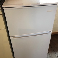 冷凍冷蔵庫　90L  省エネ　耐熱天板の画像