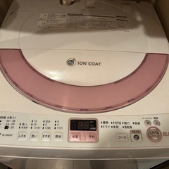 【急募】SHARP　6.0kg洗濯機の画像