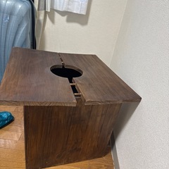 プランターカバー ウッドプランターボックス プランターポット スクエア型 Lサイズ 10号植木鉢 インナーポット 43.5×43.5cm 高さ43.5cm 木製の画像