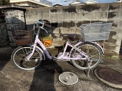 【GO-1297】ブリヂストン 自転車 22インチ アルミーユ ミニ