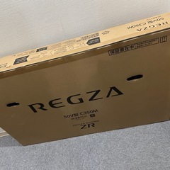 REGZA 新品テレビ50型の画像