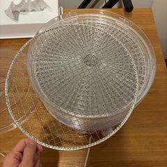 未使用　フードドライヤー Food Dryer MA-670-RY 金網付きの画像
