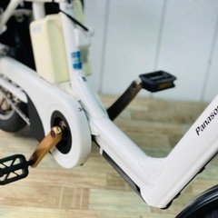 ❸2613パナソニック20インチ子供乗せ電動アシスト自転車の画像