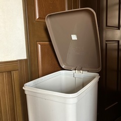 スリムペール 分別 二段 ゴミ箱　日本製の画像
