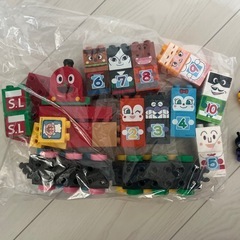 アンパンマン　数字ブロック　フィギュアの画像
