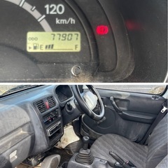 7.8万キロ　4WD AC  DA63T 抹消済み　福島県の画像