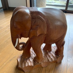 受け渡し決定象彫物の画像