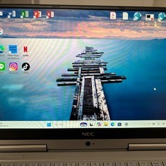 ノートパソコン NEC VK23TG-Y Windows11 25h2の画像
