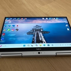 ノートパソコン NEC VK23TG-Y Windows11 25h2の画像