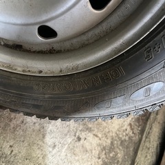 受渡し者決定。165R13スタッドレスセットの画像