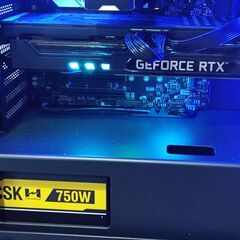 　自作ゲーミングパソコン core I5 13400F NVIDIA GeForce RTX3070 新品パーツ多数　の画像