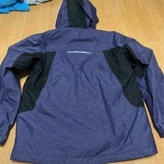 防風防水ダウンジャケット ワークマン バイクの画像