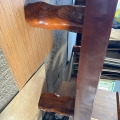 一枚板　カリン　ローテーブルの画像