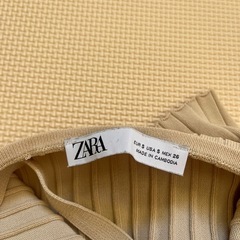 ZARA  S ニットキャミの画像
