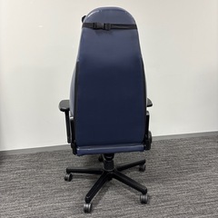 ゲーミングチェア noblechairs ICON REAL LEATHER ミッドナイトブルー（本革）の画像