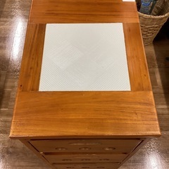 木製キッチンワゴン【町田市再生家具】252251の画像