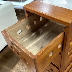 木製キッチンワゴン【町田市再生家具】252251の画像