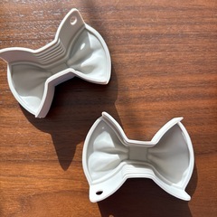 フランフラン　なべつかみ　グレー2個セット
 の画像