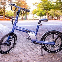 新品●HONBIKE● STONE 日本製モデル 折り畳み電動アシスト自転車の画像