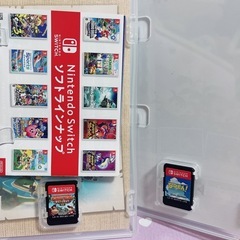 Switch カセット2本の画像