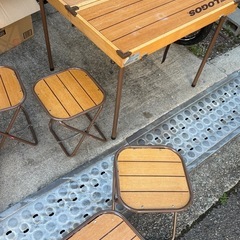 LOGOS アウトドアテーブルの画像