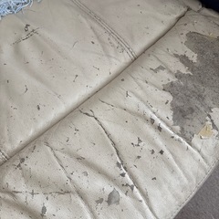 ニトリ電動リクライニングソファー　の画像