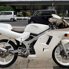 ホンダ　NS-1 フルカウル　キック始動　実動車　始動動画あり　直接引き取り可　兵庫県宝塚市　の画像