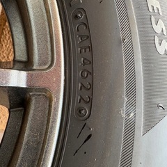 スタッドレスタイヤ+アルミホイールの画像