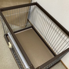 アイリスオーヤマ　トレー付ウッディサークル DWS-960E 小型犬・中型犬向きの画像