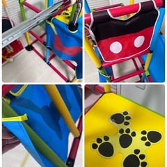 値下げ！！廃盤品！レアなジャングルジム ！ミッキー&フレンズ おりたたみ　キッズパークの画像