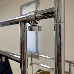 ニトリ　縦横伸縮ハンガーラックの画像