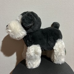 新品 シュナウザー ぬいぐるみの画像