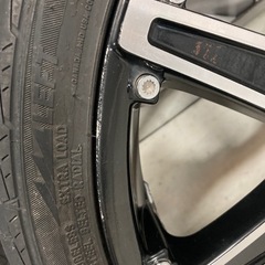 コンセプトCK8S 4本セット　中古　16×5J 4穴　165/45-16 タイヤ付きアルミホイール　1本パンクの画像
