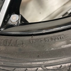 コンセプトCK8S 4本セット　中古　16×5J 4穴　165/45-16 タイヤ付きアルミホイール　1本パンクの画像
