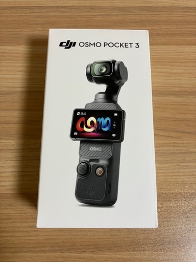 【美品】DJI Osmo Pocket 3／ジンバル付きカメラ