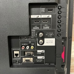 即日受渡❣️シャープ40型液晶テレビ外付けHDD録画可能15500円の画像