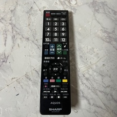 即日受渡❣️シャープ40型液晶テレビ外付けHDD録画可能15500円の画像