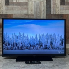 即日受渡❣️シャープ40型液晶テレビ外付けHDD録画可能15500円