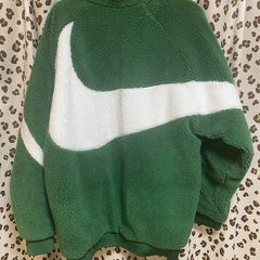 NIKE ナイキ　リバーシブル　ジャンバー　緑の画像