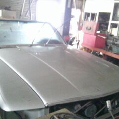 Mベンツ107,380SLオープンモデル.レストア-途中車両販売-世界的に人気上昇車の画像