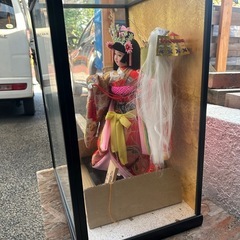 昭和のレトロ人形の画像