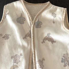 【ベビー用】もこもこスリーパー/バースデイの画像