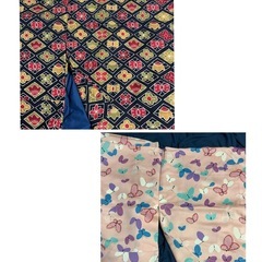 着物2着＋帯＋小物セット 和装一式 中古の画像