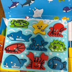 しまじろう　魚つり釣りの画像