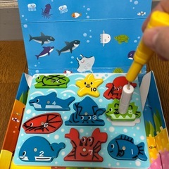 しまじろう　魚つり釣りの画像