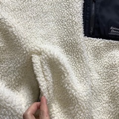 ボアジャケット　白　 　の画像
